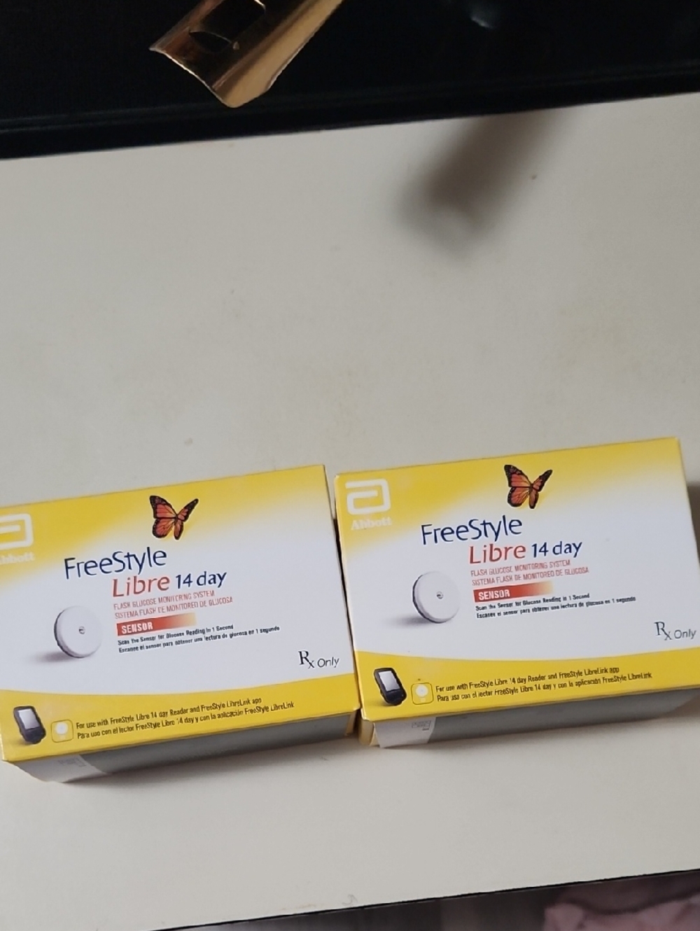 Libre 2 freestyle sensor - 2 boxes included 14 days each - new